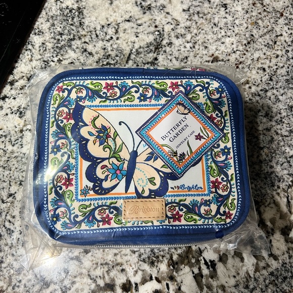 Brighton Multicolor Butterfly Jewelry Case - Picture 1 of 4